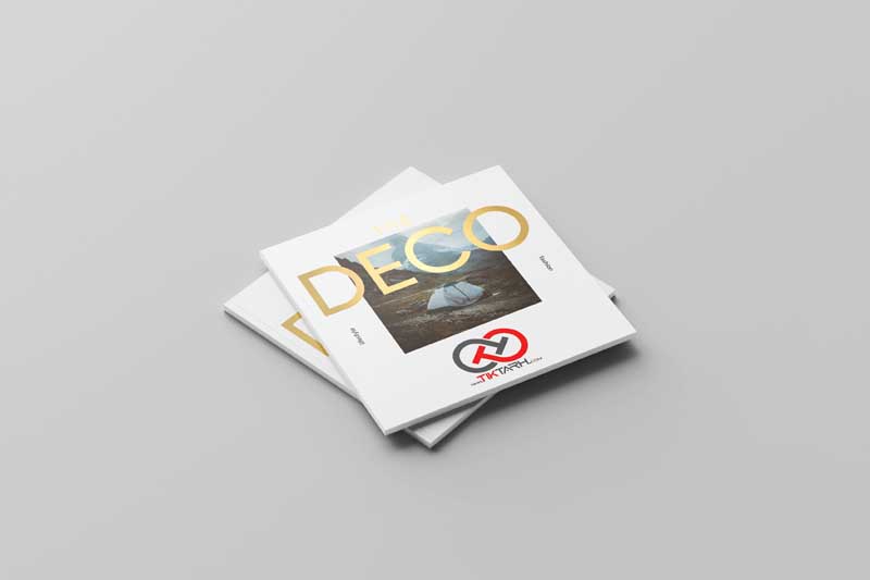 دانلود موکاپ دو عدد کتاب مربع