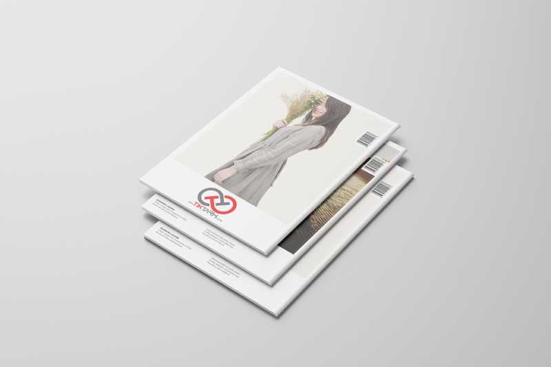 دانلود موکاپ سه عدد کتاب روی هم