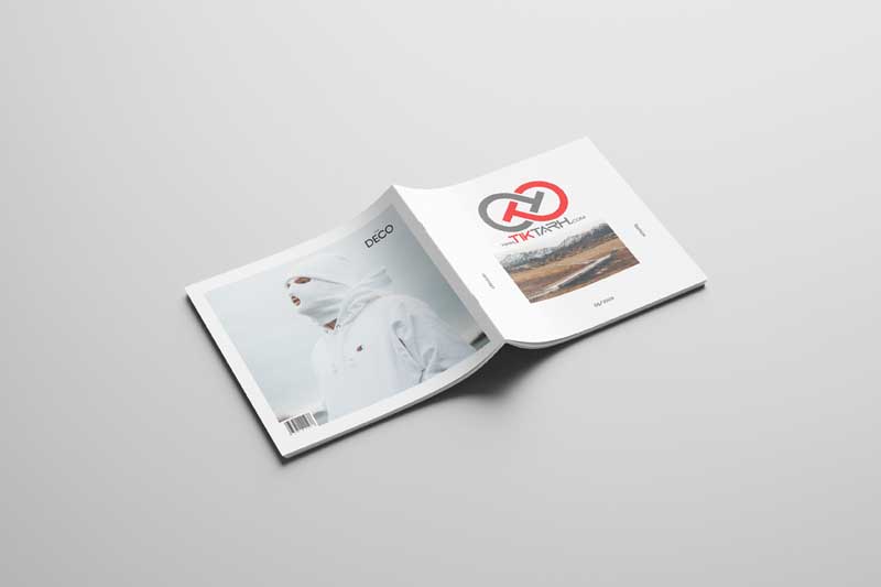 دانلود موکاپ جلد کتاب مربع