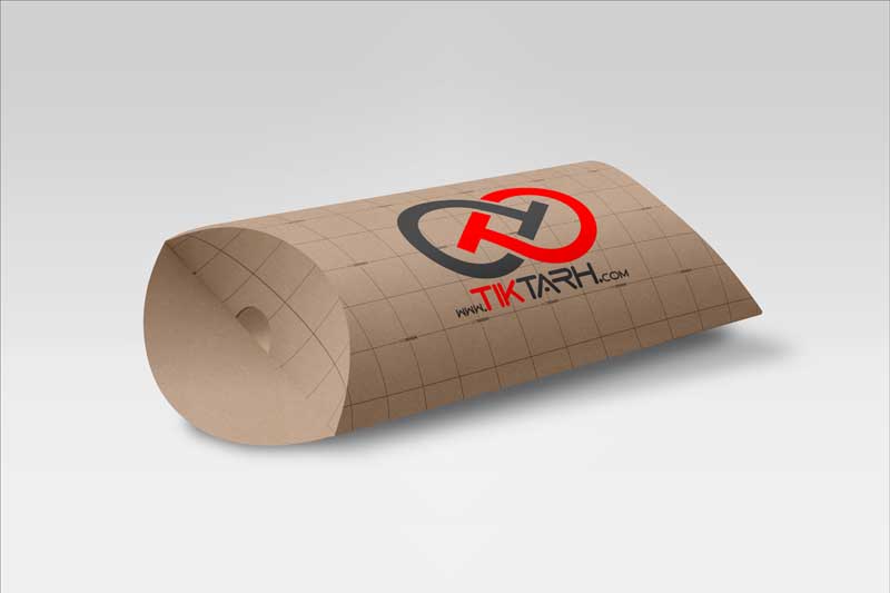 طرح موکاپ پاکت کارتنی