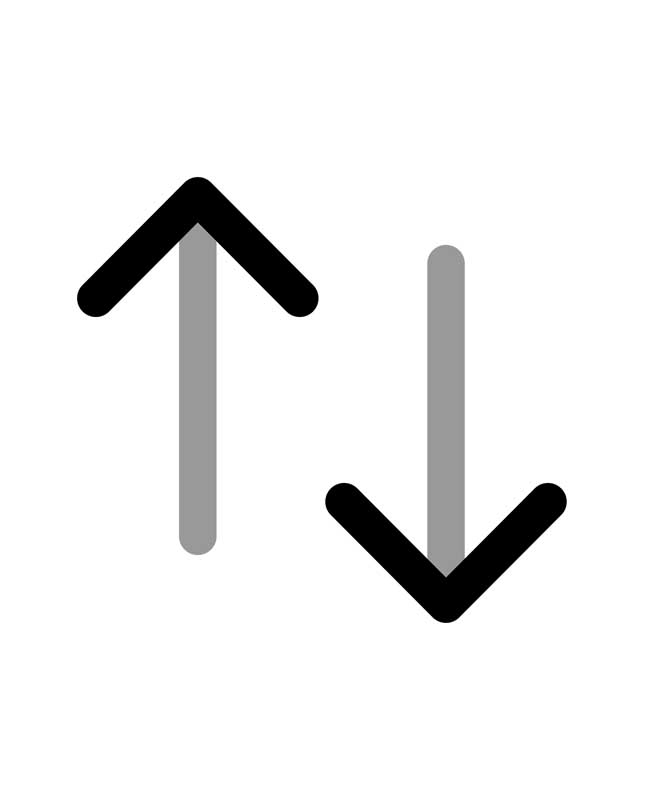 طرح با کیفیت آیکون فلش تبادل