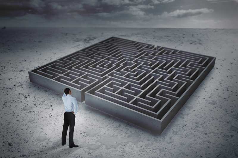 عکس هزارتوی سنگی