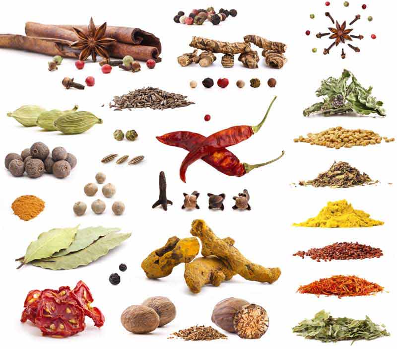دانلود تصویر لارج فرمت ادویه و میوه خشک
