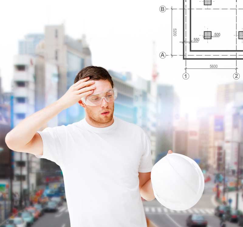 دانلود عکس لارج فرمت مهندس خسته
