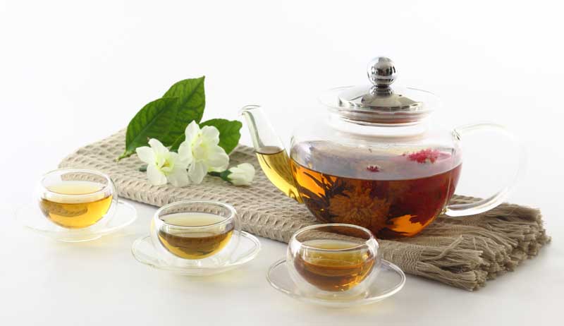 عکس زیبا از سه استکان دمنوش