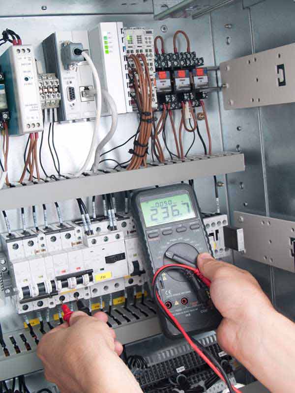 عکس با کیفیت از اندازه گیری مدار برق