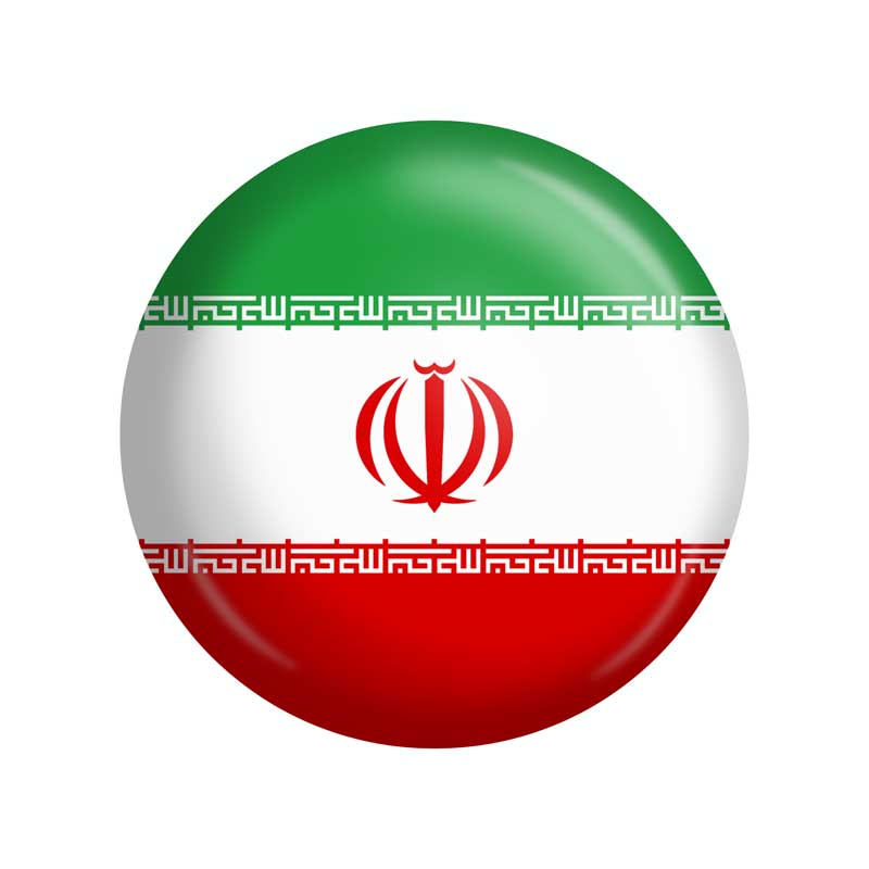 دانلود طرح لایه باز پرچم دایره ایران