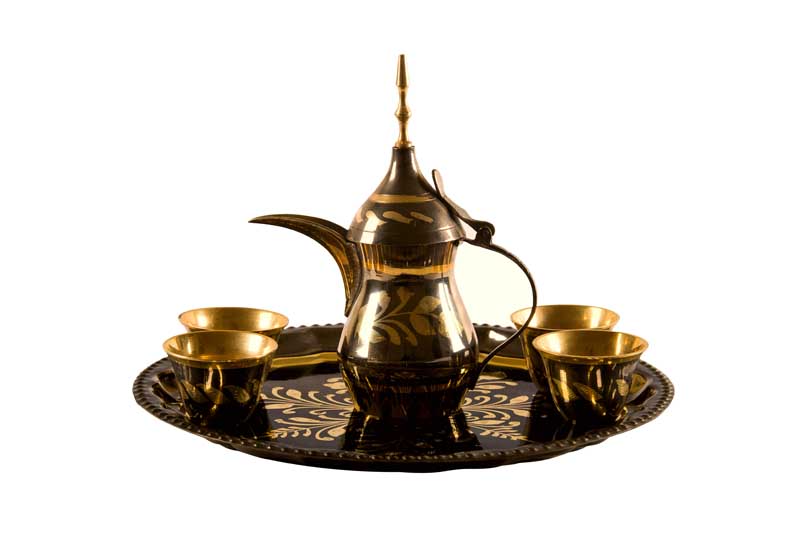 عکس لارج فرمت از فنجان قوری آنتیک