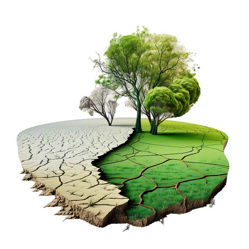طرح کلیپ آرت کویر و چمنزار