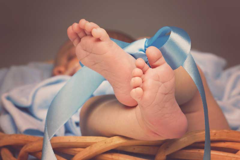 دانلود تصویر باکیفیت پاهای زیبای نوزاد