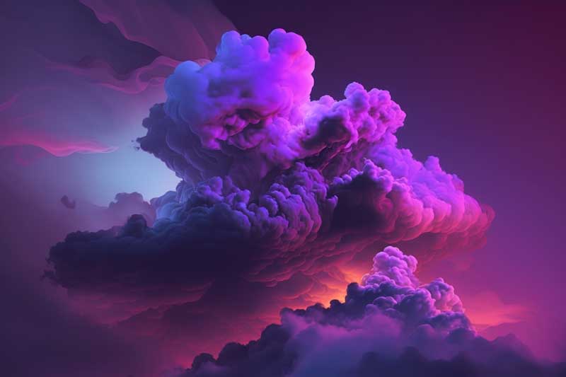 تصویر باکیفیت پس زمینه دود فانتزی