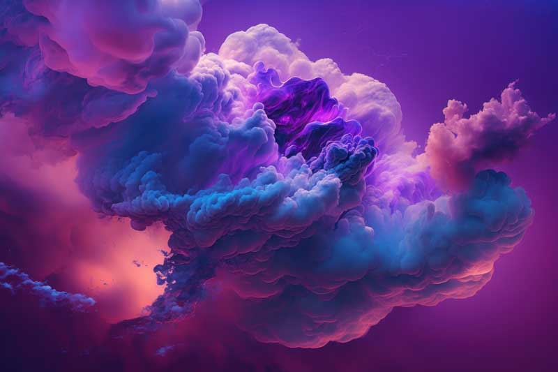 تصویر باکیفیت پس زمینه ابر آبی