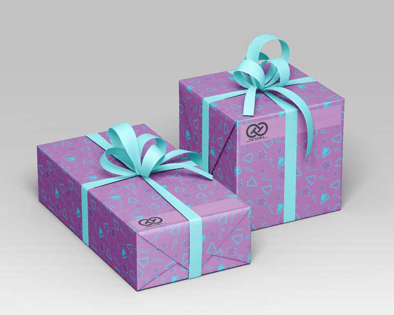 طرح موکاپ قوطی های کادوی
