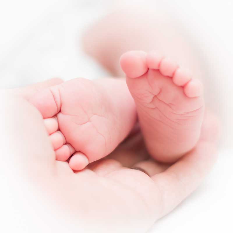 دانلود تصویر باکیفیت پای نوزاد