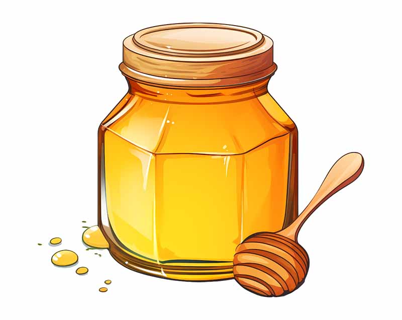 دانلود طرح عسل با قاشق مخصوص