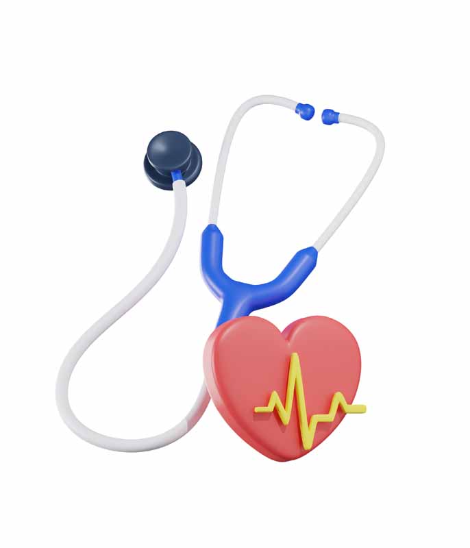 دانلود طرح آیکون گوشی پزشکی و قلب