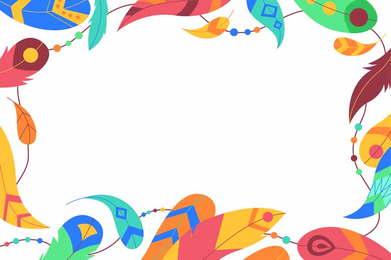 طرح لایه باز پس زمینه سفید با برگ ها
