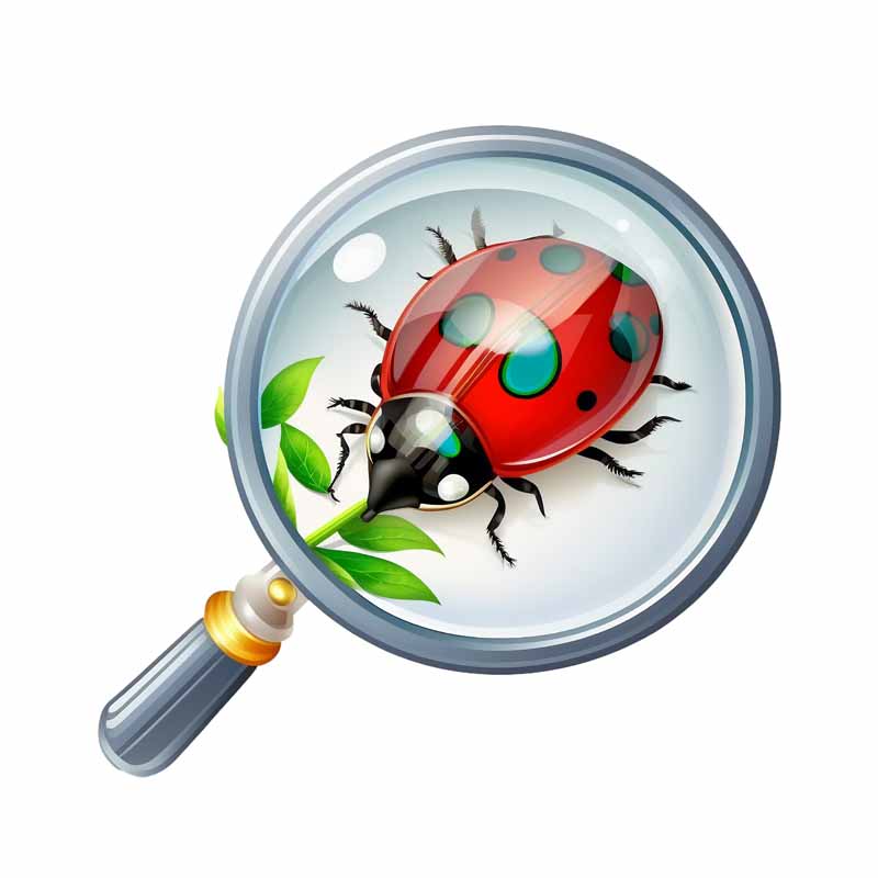 دانلود طرح کفشدوزک زیر ذره بین