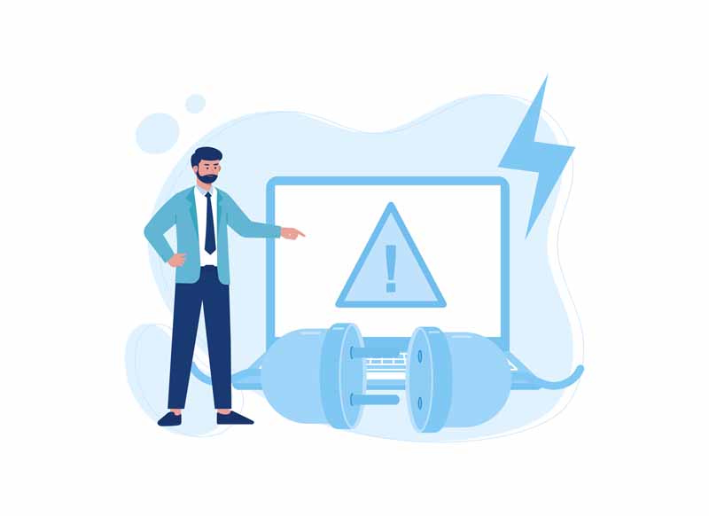 دانلود طرح لایه باز اخطار عدم دسترسی به وب