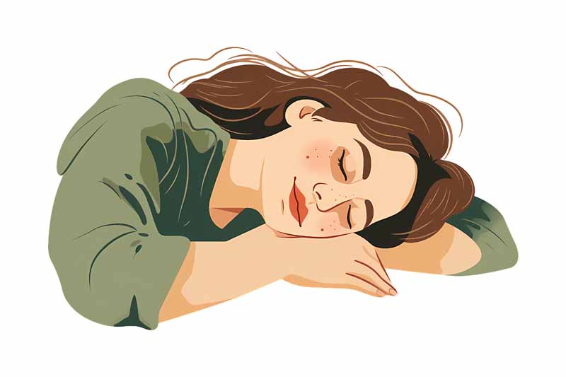 دانلود طرح زن خوابیده