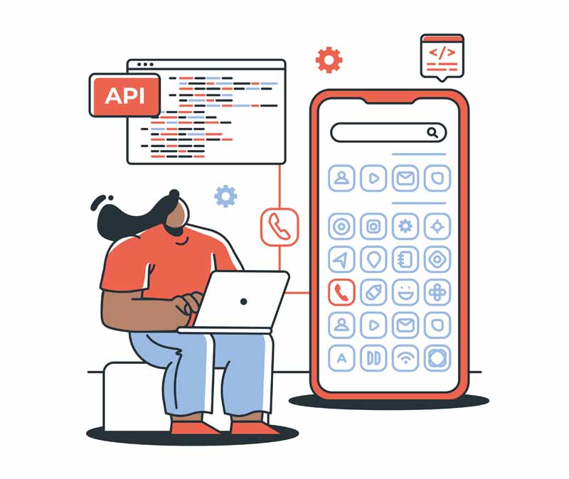 دانلود وکتور مفهومی API