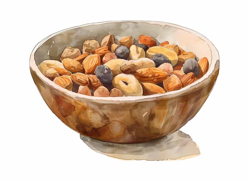 دانلود طرح کاسه چوبی آجیل