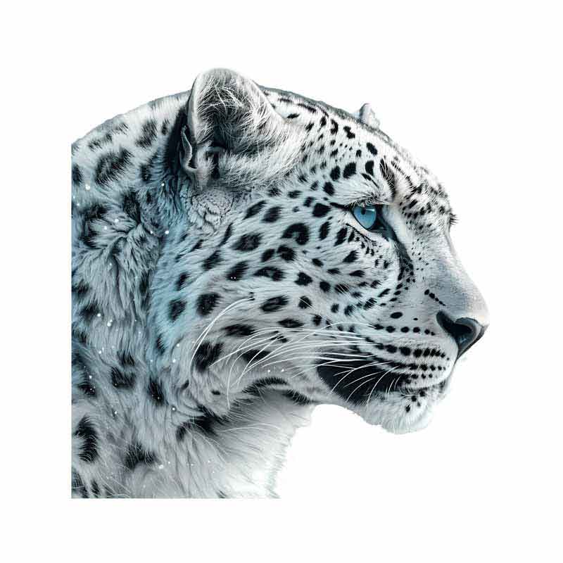 دانلود طرح نیمرخ پلنگ