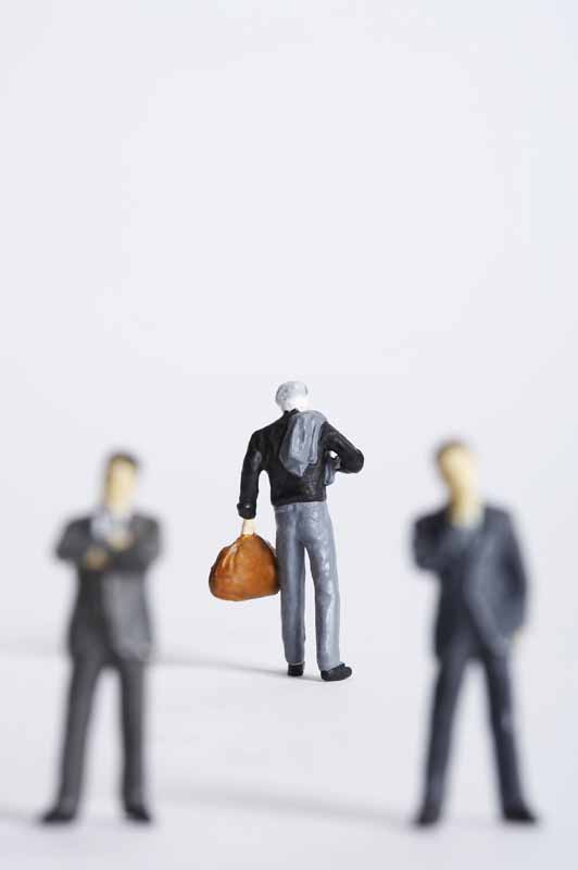 تصویر با کیفیت آدمک و انتخاب مسیر