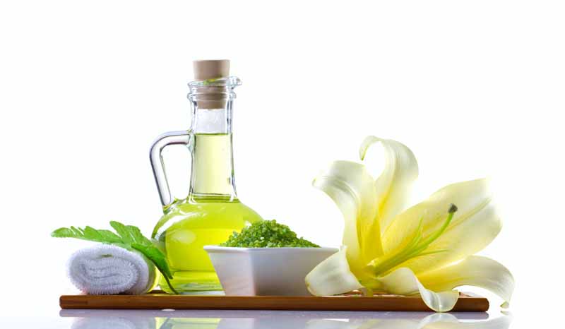عکس با کیفیت از روغن و گل