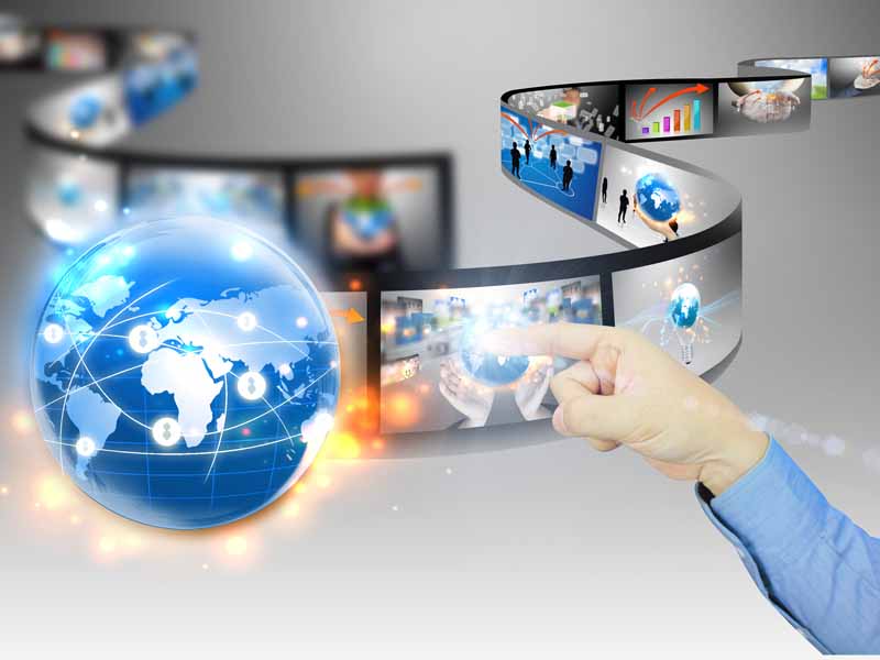 تصویر با کیفیت از فیلم و اینترنت