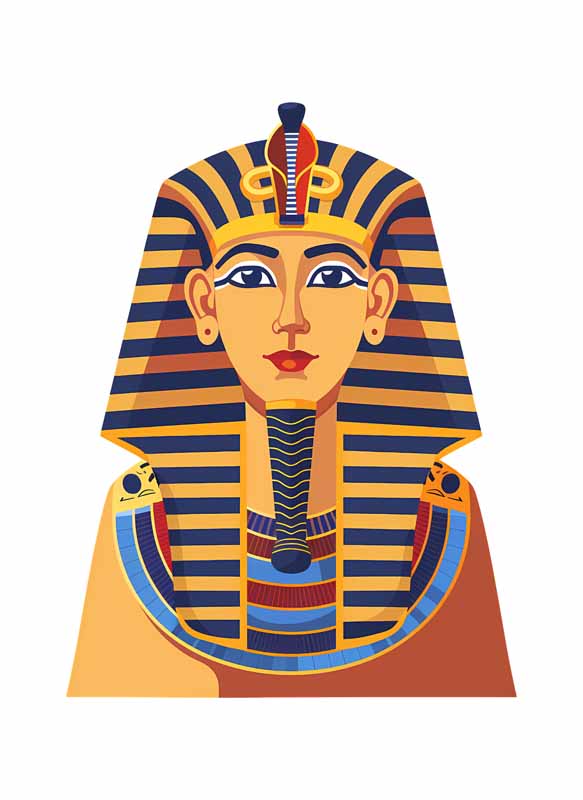 دانلود طرح مجسمه مرد مصری