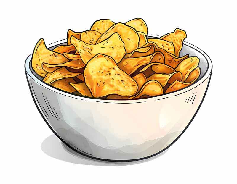 دانلود طرح کاسه چیپس