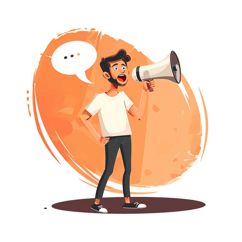 وکتور مفهومی تبلیغات