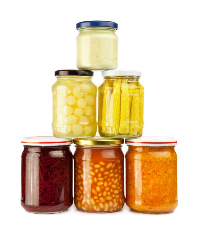 عکس با کیفیت از کنسرو مواد غذایی