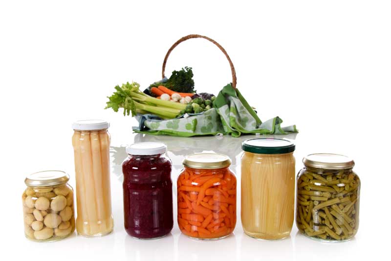 عکس با کیفیت از مواد غذایی در شیشه