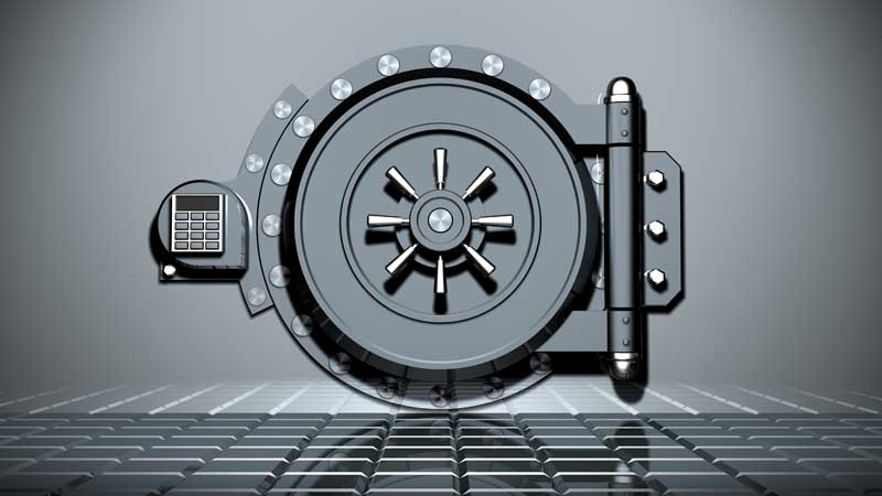 تصویر با کیفیت درب ضد سرقت با رمز دیجیتال