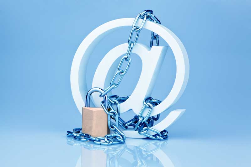 تصویر با کیفیت از امنیت ایمیل