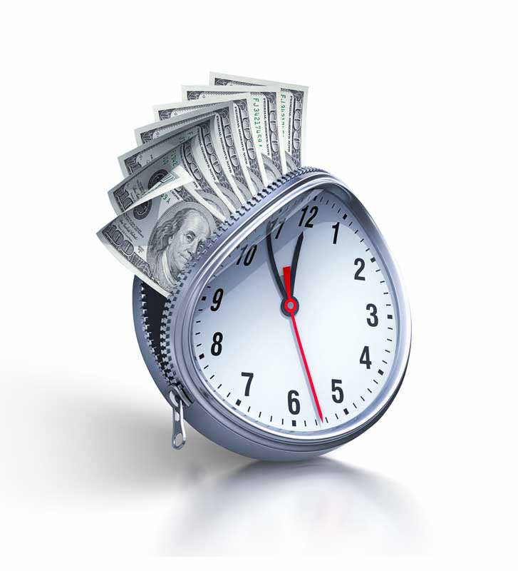 دانلود طرح کیف پول ساعتی