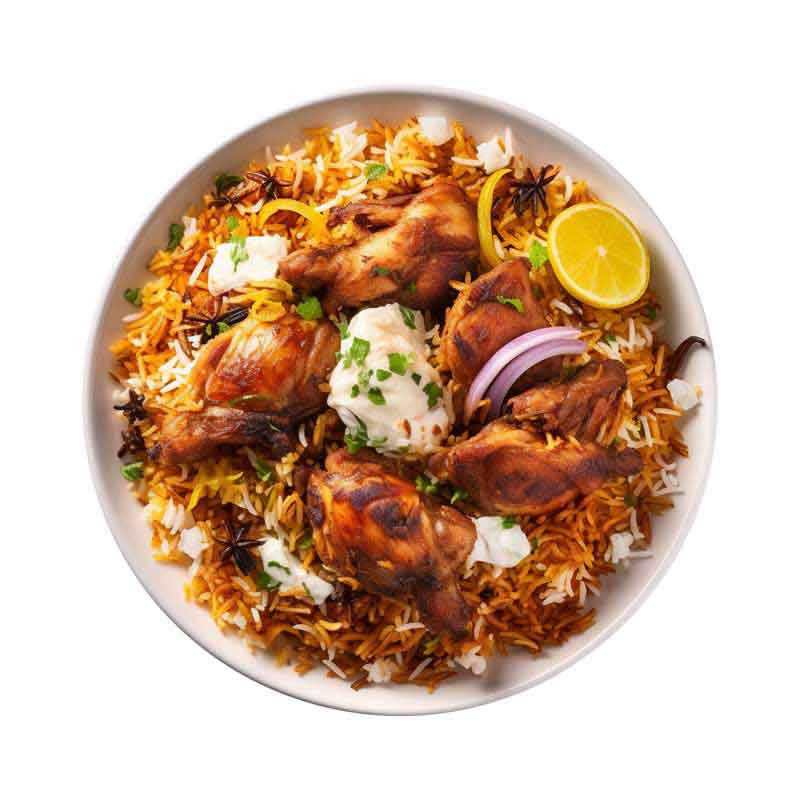 دانلود طرح  بشقاب چلومرغ