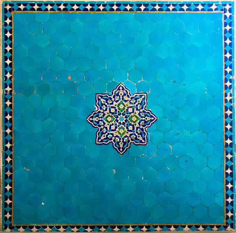 دانلود تصویر کاشی کاری اسلامی