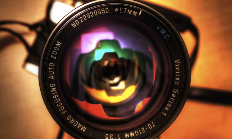 تصویر از با کیفیت از لنز
