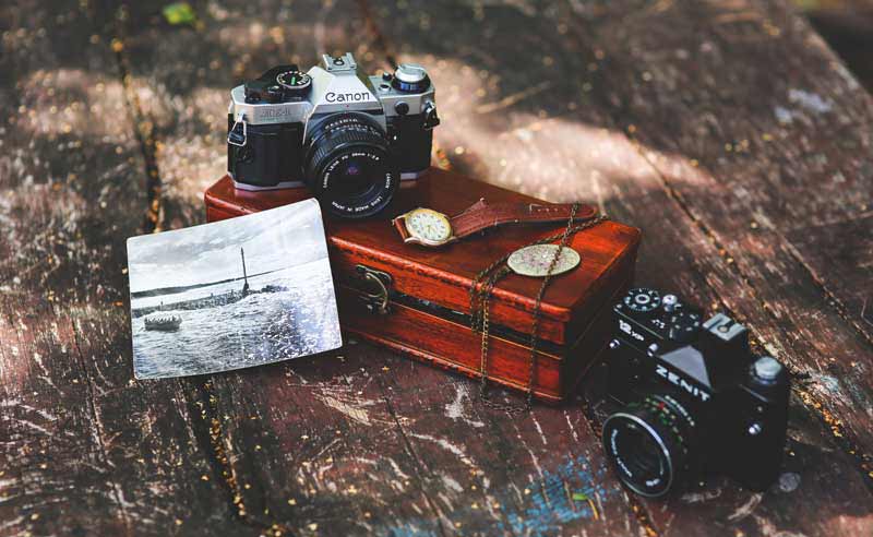 تصویر از با کیفیت از دو نوع دوربین