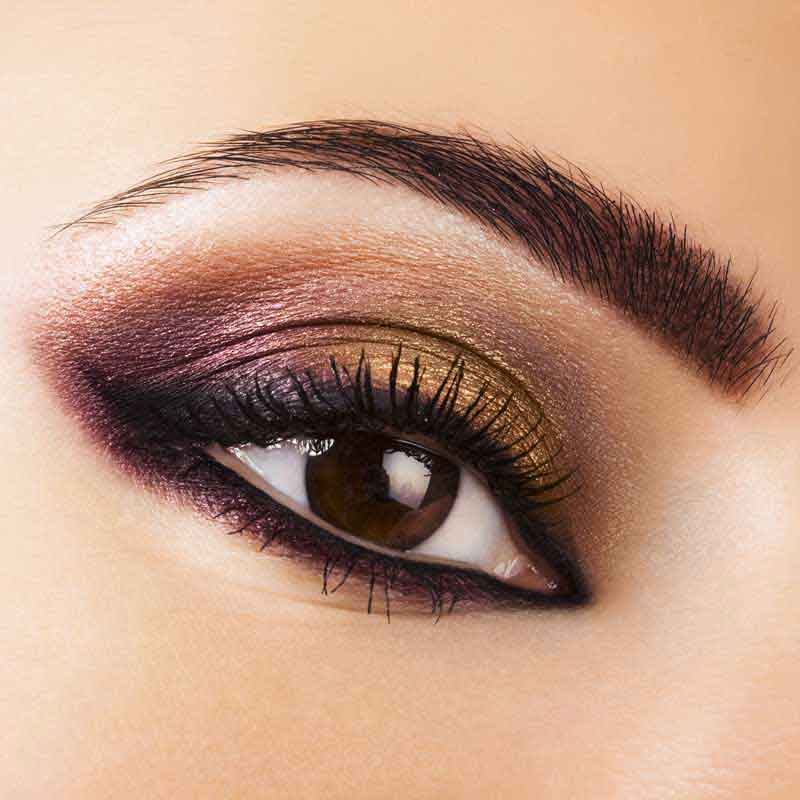 عکس لارج فرمت آرایش چشم