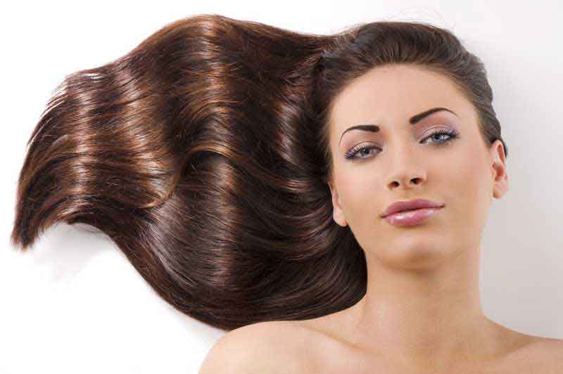 عکس لارج فرمت آرایش موی لخت