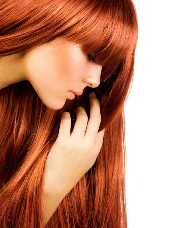 عکس لارج فرمت موی روشن