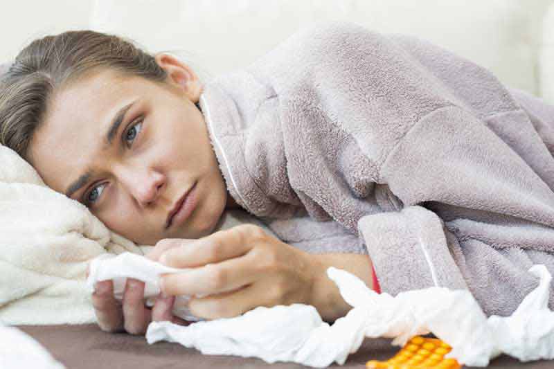 عکس با کیفیت از بیمار خوابیده
