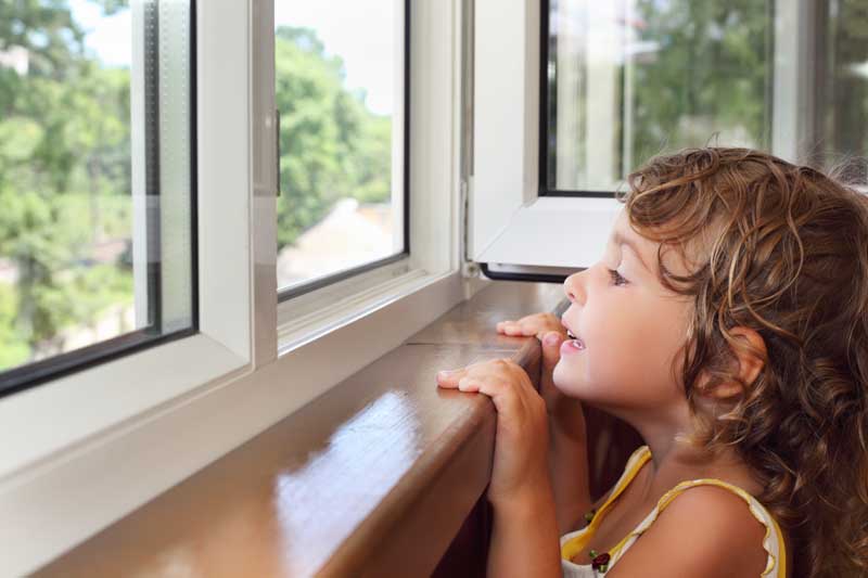 عکس لارج فرمت از پنجره UPVC