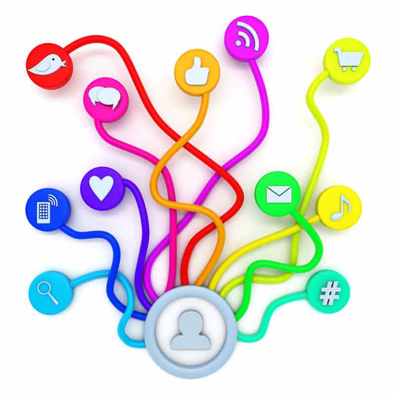 عکس سه بعدی از آیکون ها