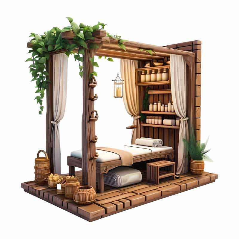 دانلود طرح تخت خواب زیبا