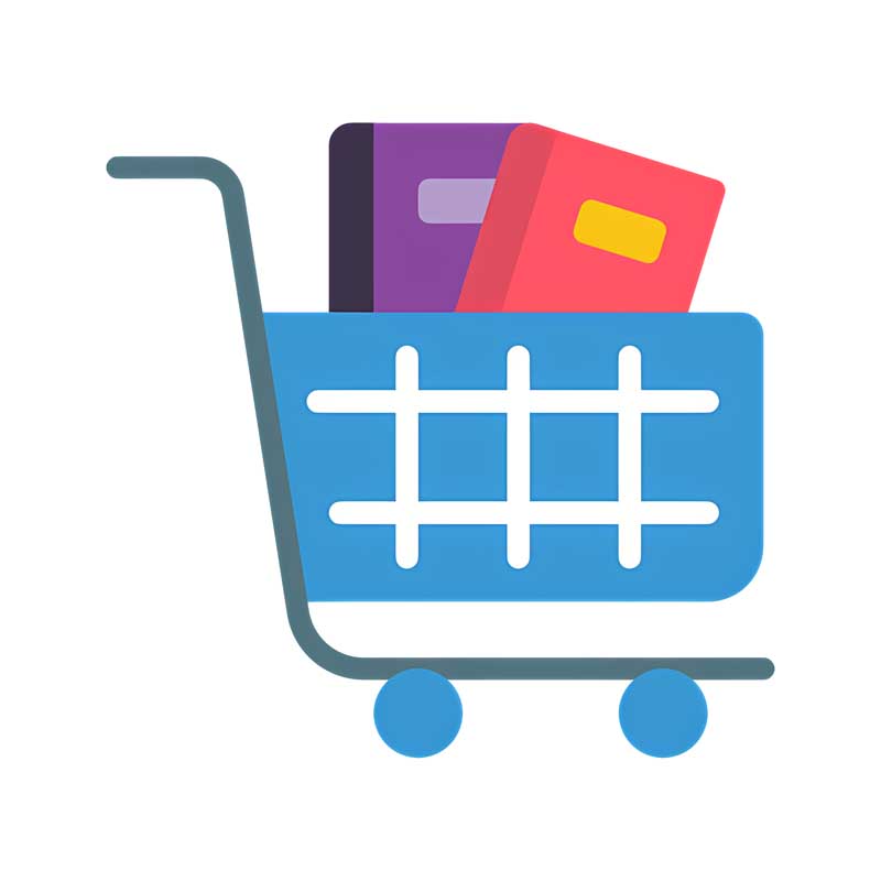 دانلود طرح سبد خرید کتاب